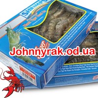 Креветка тигровая с головой с/м 21-30 (1 кг)